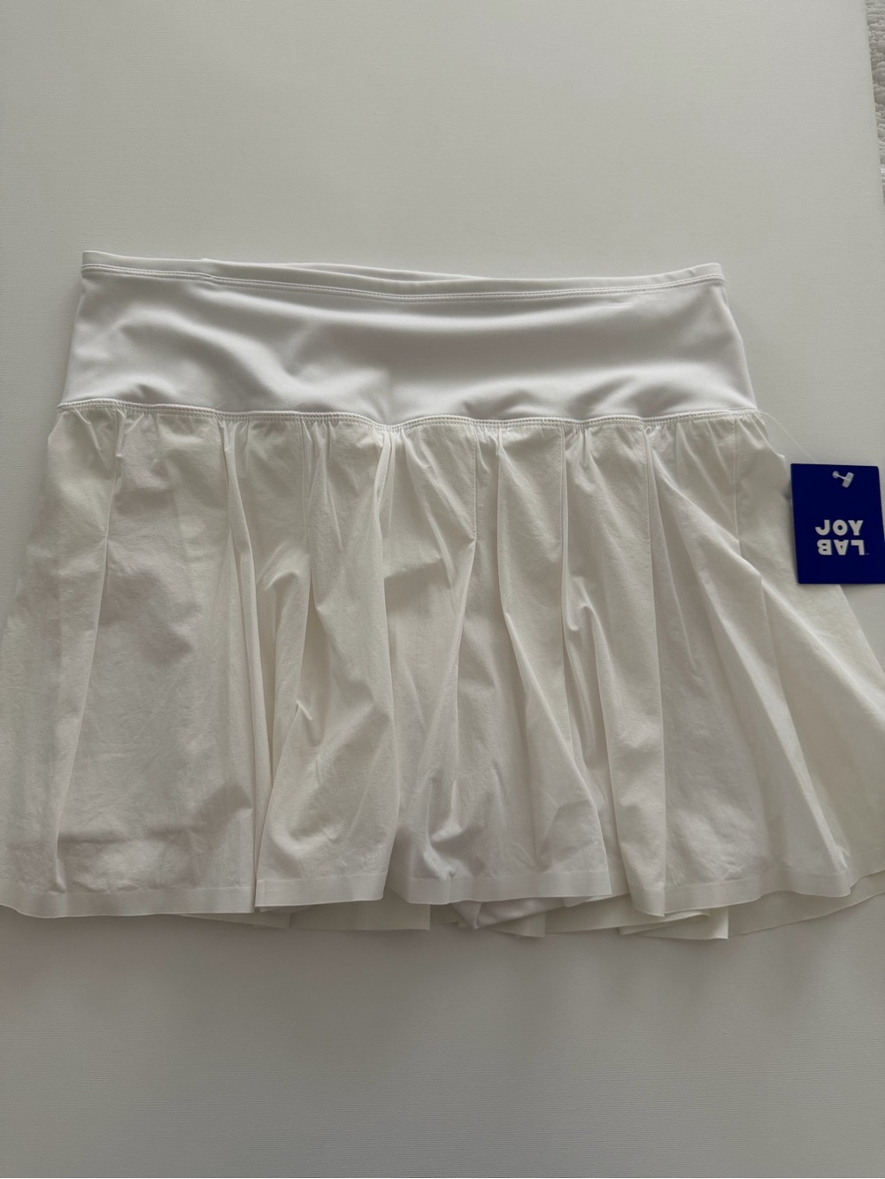 JoyLab White Circle Skirt with Built-In Shorts
